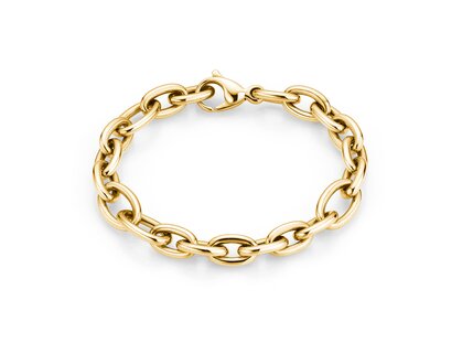 Armband Soft Link in Gelbgold