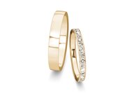 Eheringe Desire mit Diamant-Pavé 0,44ct