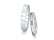 Eheringe Desire mit Diamant-Pavé 0,44ct