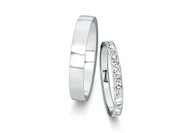 Eheringe Desire mit Diamant-Pavé 0,44ct