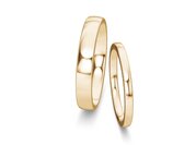 Eheringe Modern/Romance in 18K Gelbgold