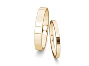 Eheringe Infinity in 14K Gelbgold