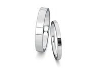 Eheringe Infinity in Palladium