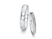 Eheringe Classic/Eternal mit Diamanten 0,29ct