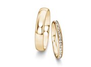 Eheringe Classic/Eternal mit Diamanten 0,29ct