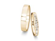 Eheringe Desire mit Diamant-Pavé 0,22ct