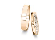 Eheringe Desire mit Diamant-Pavé 0,22ct