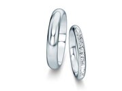 Eheringe Delight/Heaven mit Diamant-Pavé 0,24ct