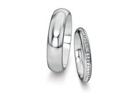 Eheringe Delight/Heaven mit Diamanten 0,135ct