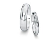 Eheringe Delight/Heaven mit Diamanten 0,135ct