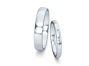 Eheringe Modern/Romance mit Diamant 0,06ct