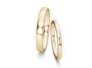 Eheringe Modern/Romance in 14K Gelbgold