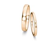 Eheringe Modern/Romance in 18K Roségold