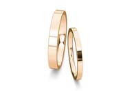 Eheringe Infinity in 18K Roségold