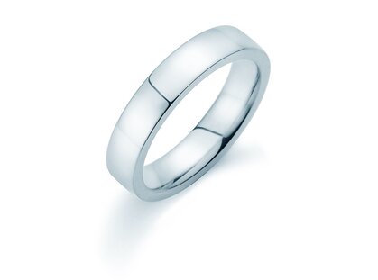 Ring Infinity in Silber