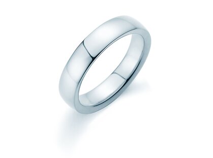 Ring Modern in Silber