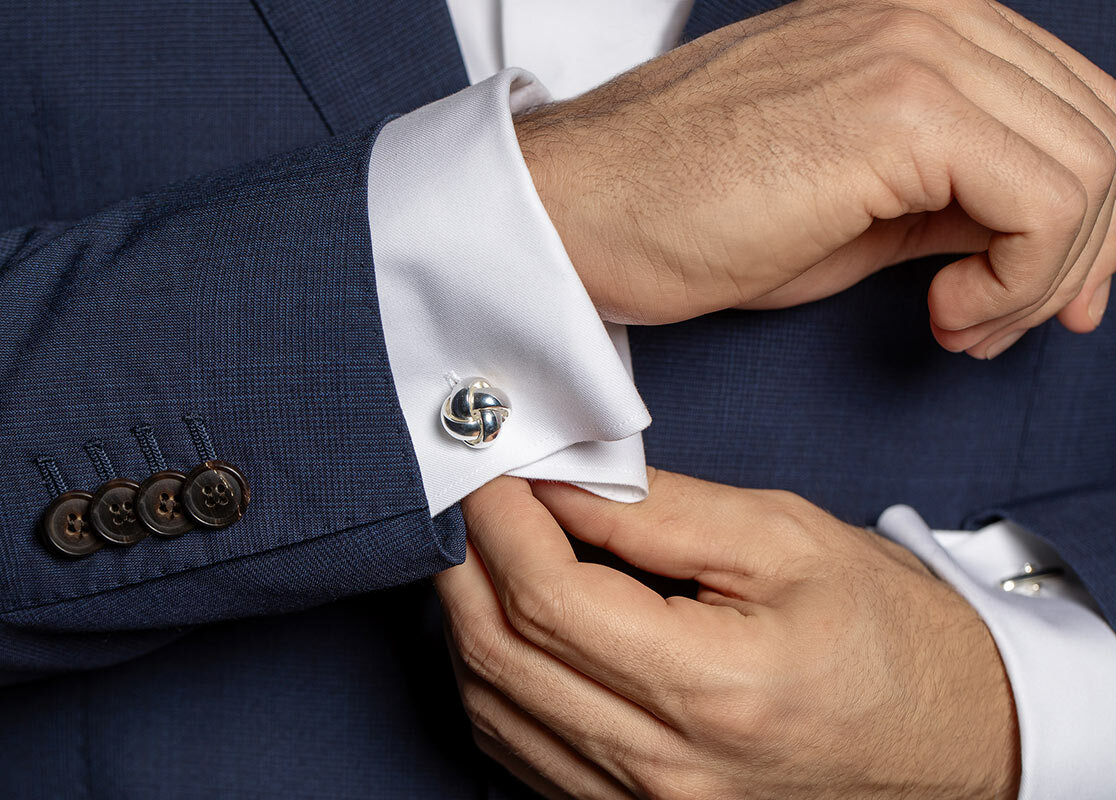 Klassische Manschettenknöpfe