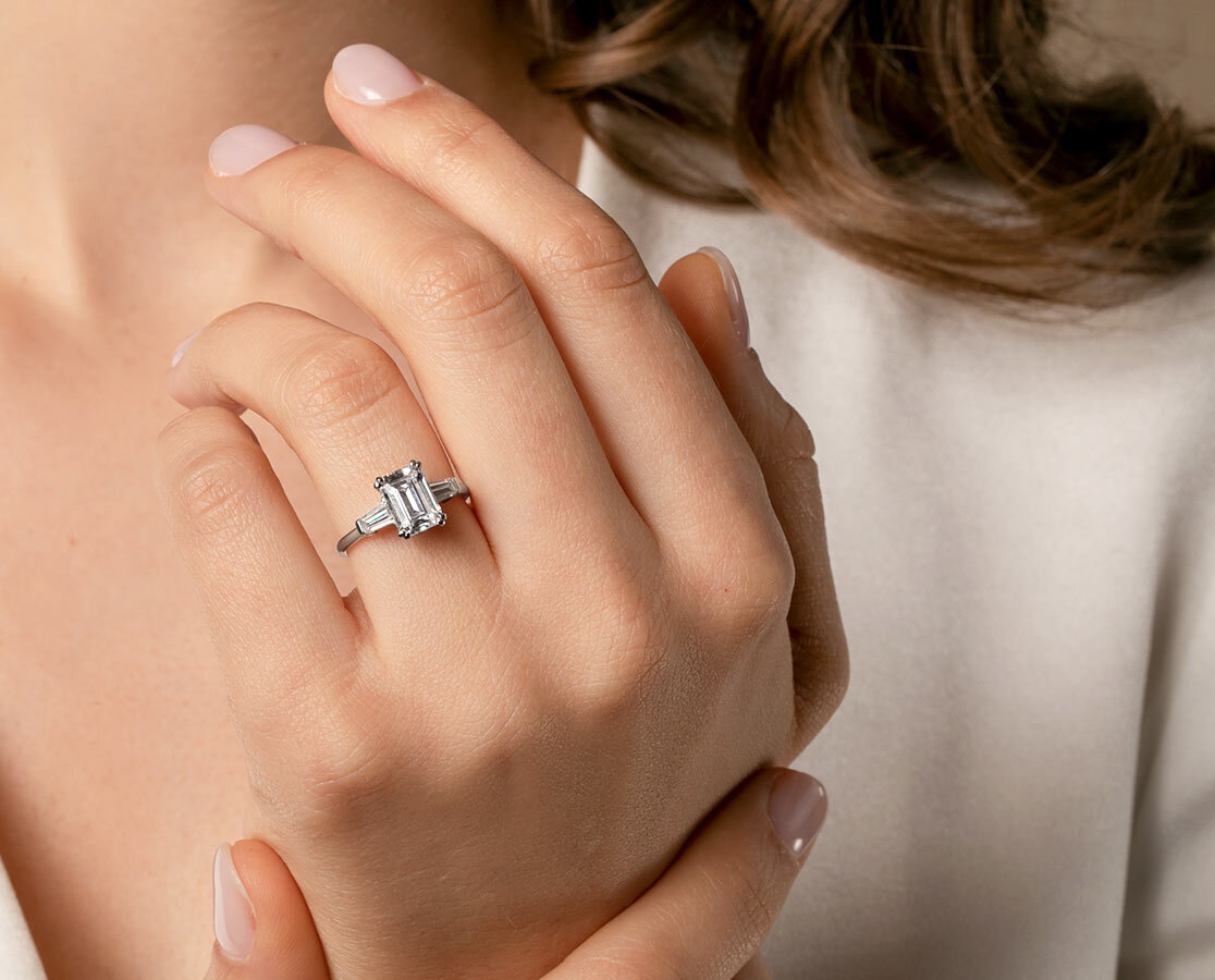 Verlobungsringe Platin 950/-