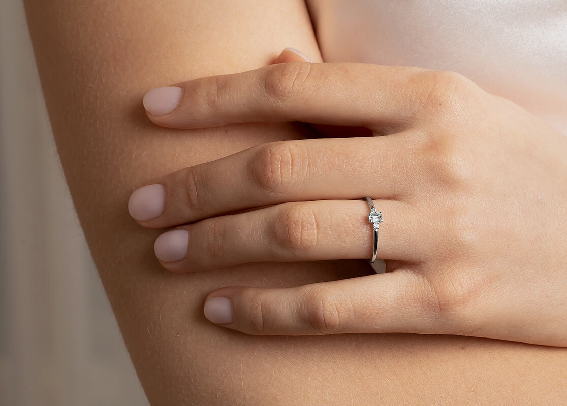 Verlobungsringe Weißgold