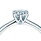 Halbkaräter-Verlobungsringe