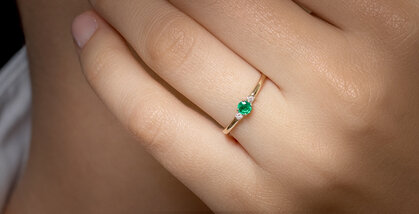 Ringe mit Smaragd kaufen