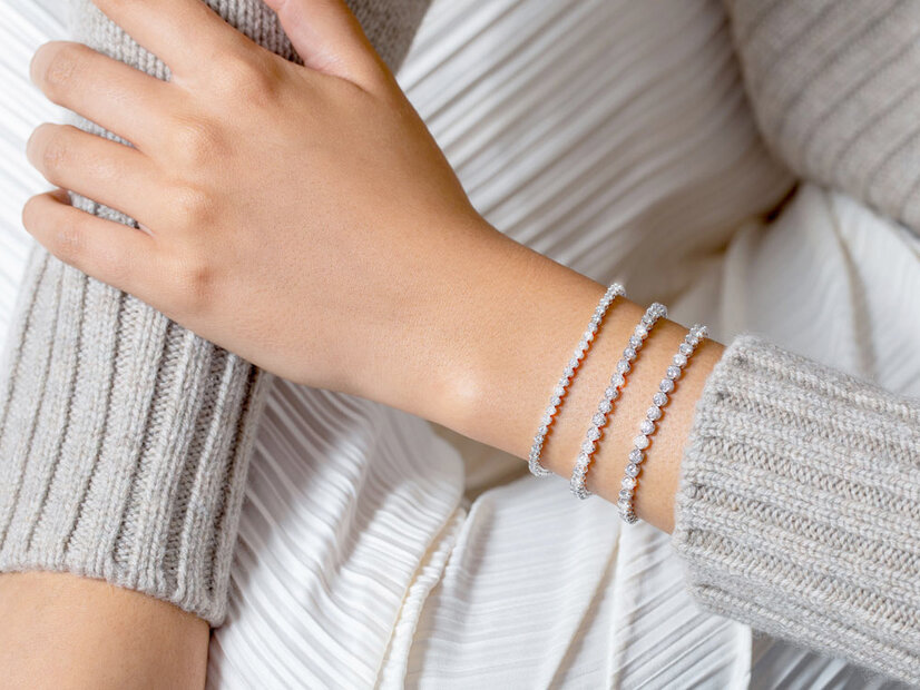 Tennisarmband Classic mit Diamanten