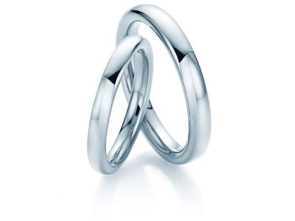 Eheringe aus Platin 950/-