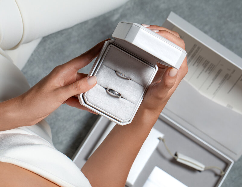 Eheringe aus Weissgold