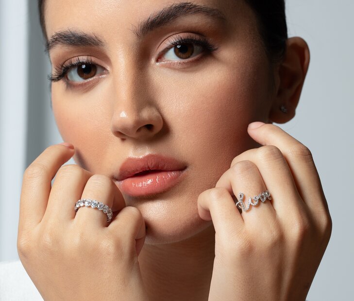 Eternityring Oval Cut Infinity