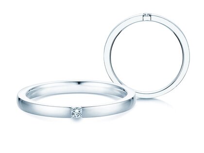 Spannring Infinity in Platin 950/-