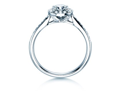 Diamantring Halo Classic