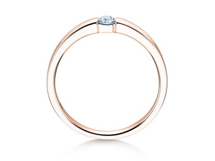 Spannring Infinity Petite in Roségold