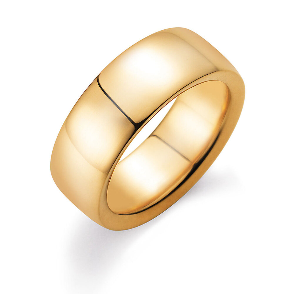 Ring Infinity 7,5mm in 9K Gelbgold poliert