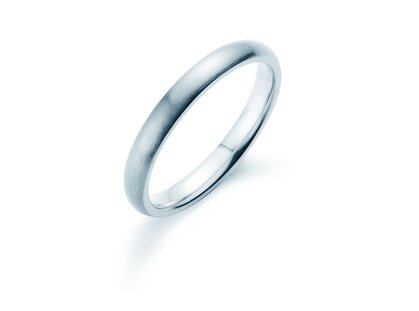 Ring Classic 2,5mm in Silber 925/- matt