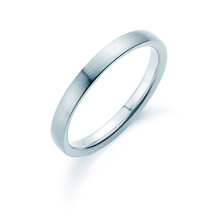 Ring Infinity 2,5mm in 9K Weißgold matt