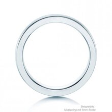 Ring Infinity 2,5mm in 9K Weißgold matt