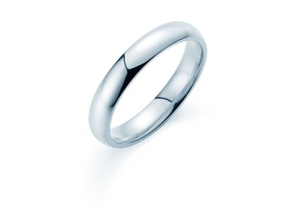 Ring Classic in Weißgold