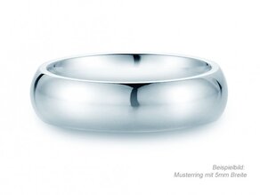 Ring Classic 4,5mm in 14K Weißgold poliert