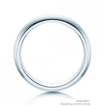 Ring Classic 5,5mm in 9K Weißgold matt
