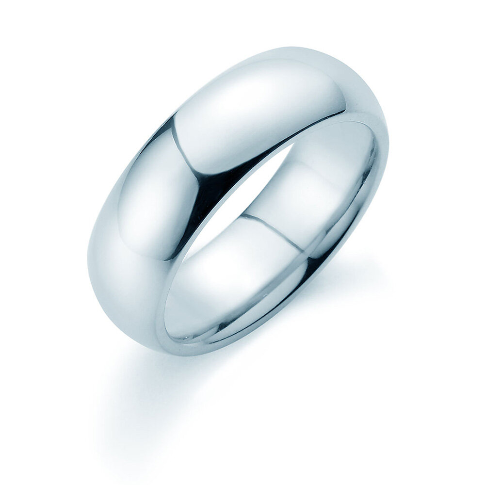 Ring Classic 7mm in Silber 925/- poliert