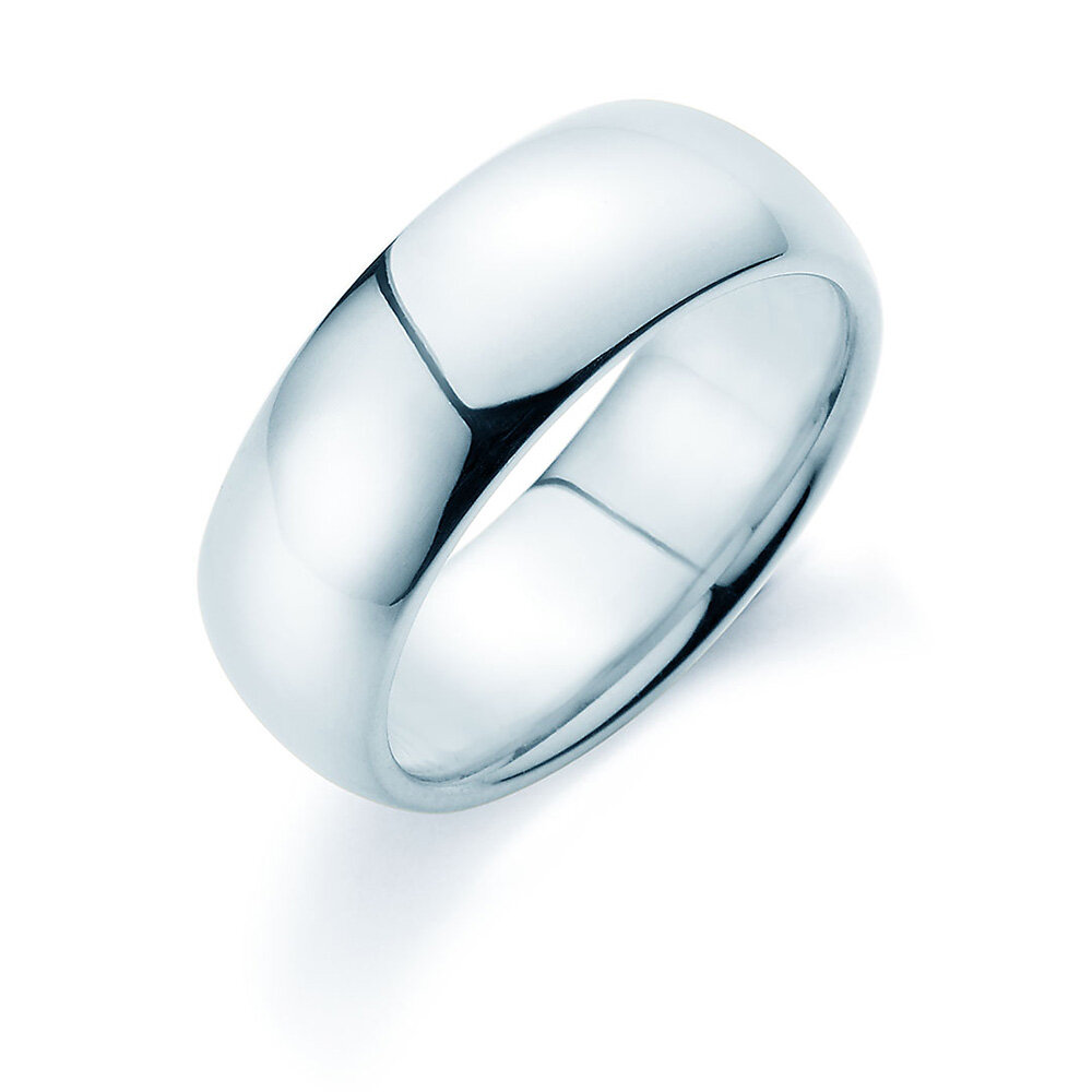 Ring Classic 8mm in Silber 925/- poliert