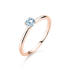 Solitärring Classic 4 in Roségold