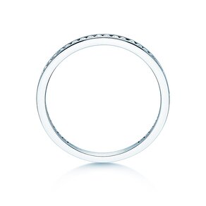Verlobungsring Endless Love in 14K Weißgold mit Diamanten 0,20ct G/SI
