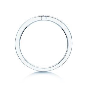 Spannring Infinity in Silber 925/- mit Diamant 0,03ct G/SI