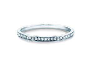 Eternityring Alliance in Platin 950/- mit Diamanten 0,125ct