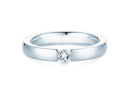 Spannring Infinity in Platin 950/-