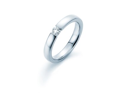 Spannring Infinity in Platin 950/-