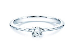 Solitärring Delight in Silber