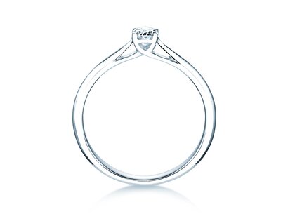 Solitärring Delight in Silber