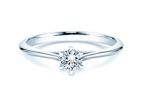 Ring Heaven 6 in 9K Weißgold mit Labordiamant 0,25ct